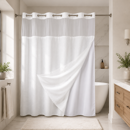 Haven & Loom™ Waffle Weave Shower Curtain