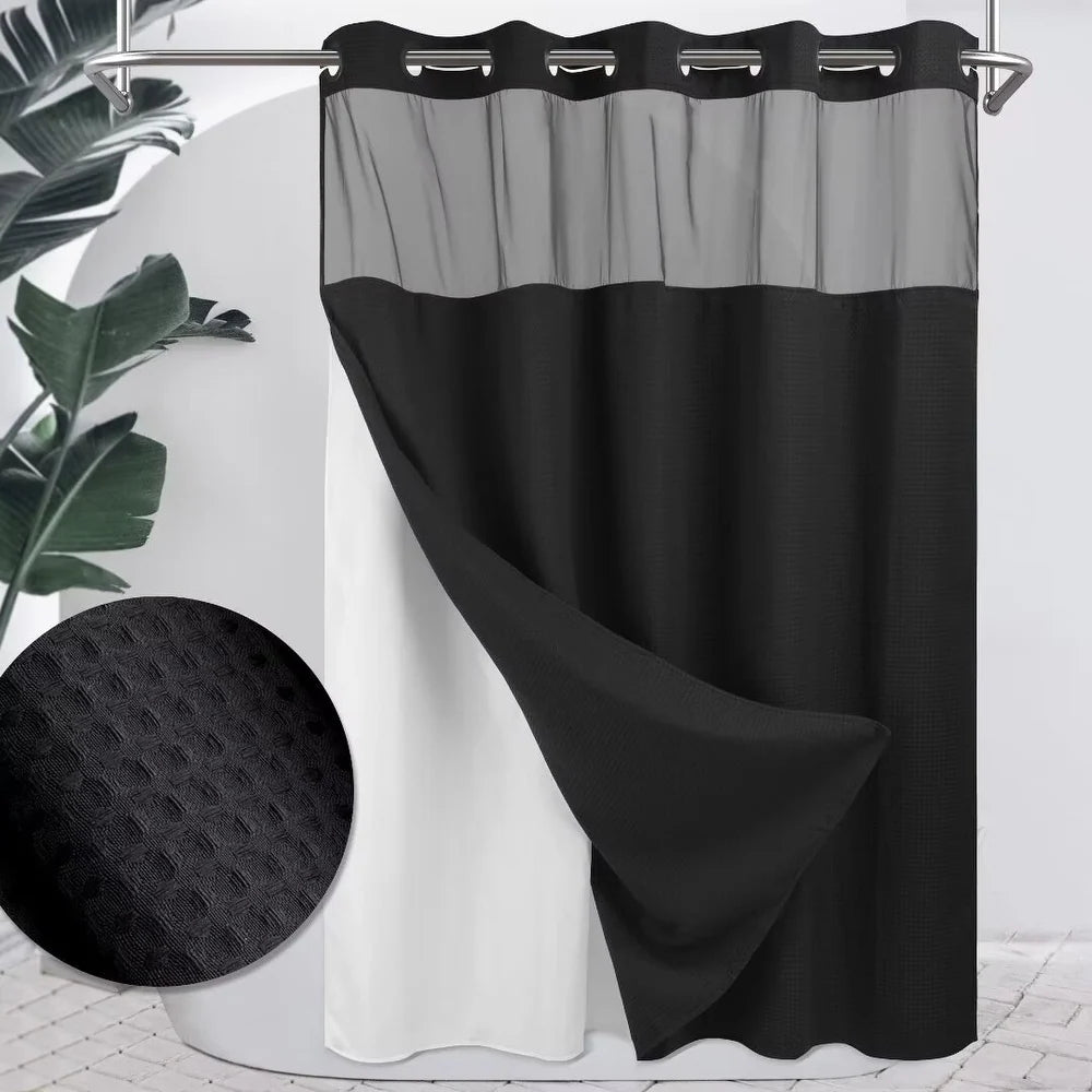Haven & Loom™ Waffle Weave Shower Curtain