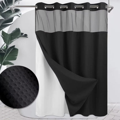 Haven & Loom™ Waffle Weave Shower Curtain
