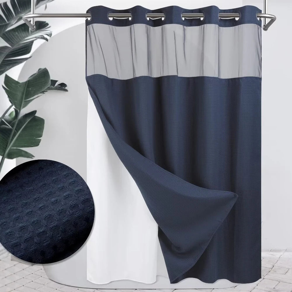 Haven & Loom™ Waffle Weave Shower Curtain